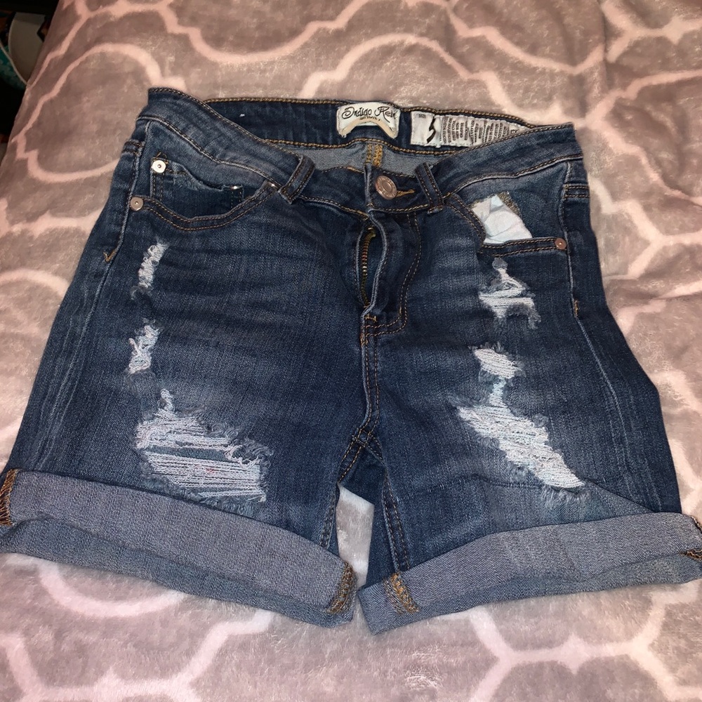 jean shorts
